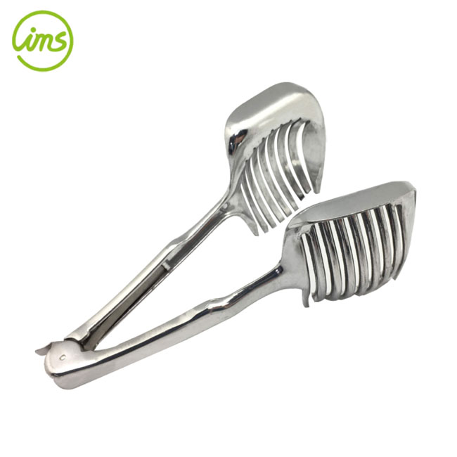 Stainless Steel Tomato Holder | Kitchen Slicing Guide Tool for Even Tomato and Fruit Cuts